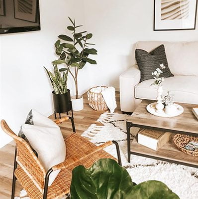 Neutral Bohemian Living Room Neutral Bohemian Living Room
