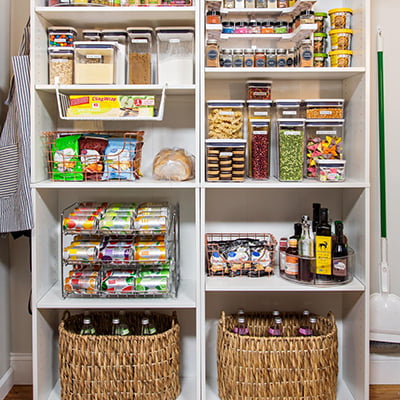 How To Create The Perfect Organized Pantry - The Homey Space