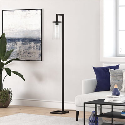 20 Beautiful Living Room Floor Lamps - The Homey Space