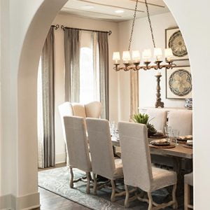 18 Creative Ways To Style Your Dining Room Curtains - The Homey Space