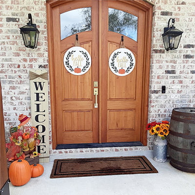 Hello Fall Door Hanger Hello Fall Door Hanger