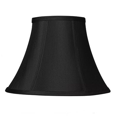Black Stretch Bell Lamp Shade