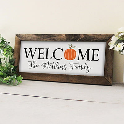 Custom Welcome Sign Custom Welcome Sign