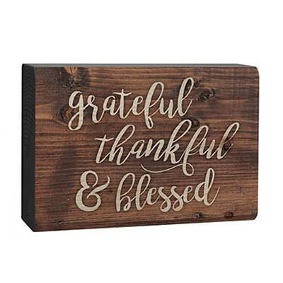 Grateful, Thankful And Blessed Grateful, Thankful And Blessed
