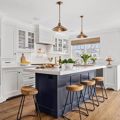 20 Best White Kitchen Inspirations - The Homey Space