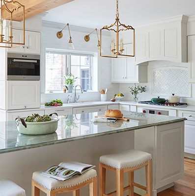 20 Best White Kitchen Inspirations - The Homey Space