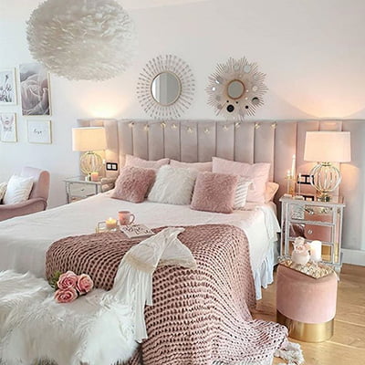 15 Beautiful White Bedrooms - The Homey Space