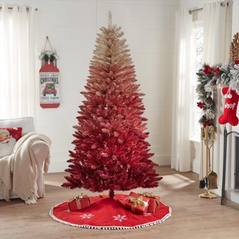 Bold Ombre Christmas Tree From Walmart Bold Ombre Christmas Tree From Walmart