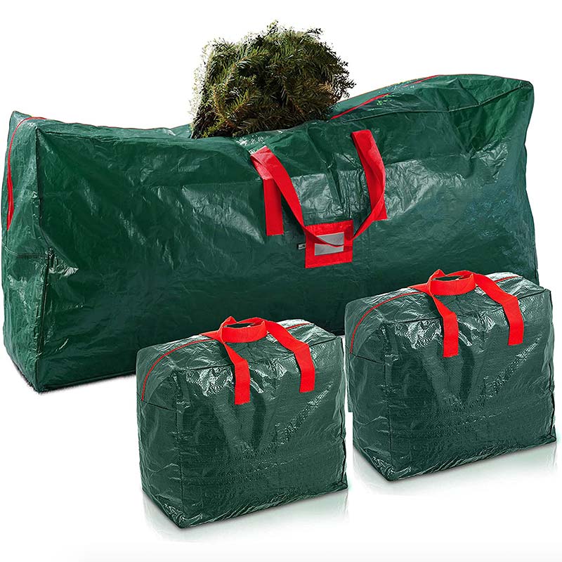 Zober Artificial Tree Storage Bag & Garland Bag Set