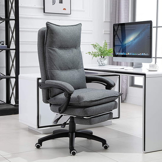 Office Armchair With Footrest - Buy Von Racer Massage Gaming Chair