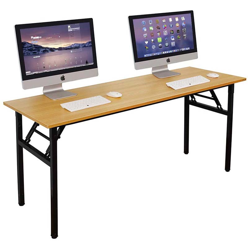 DlandHome Two-Person Computer Desk