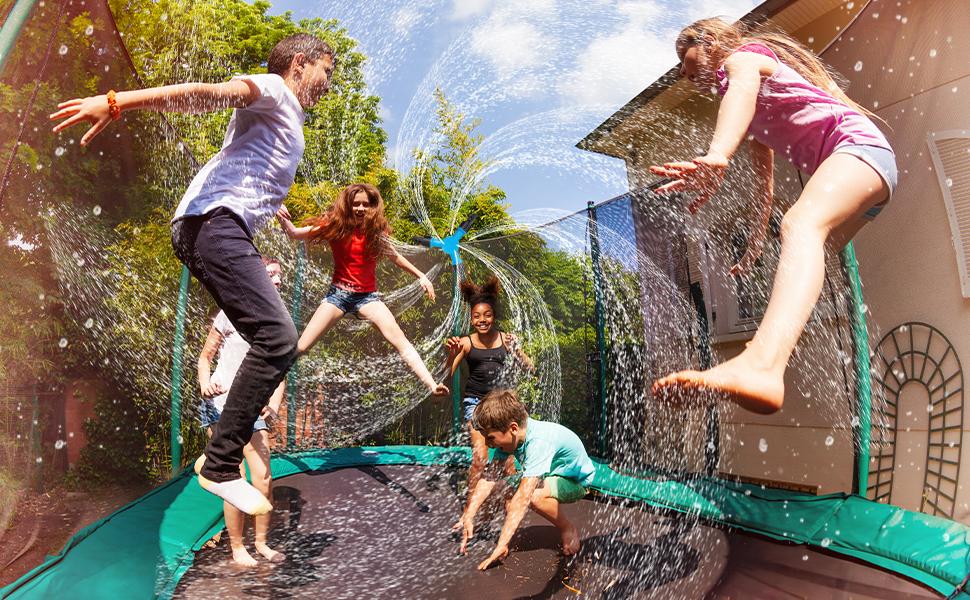 SOOFUN Trampoline Waterwhirl Sprinkler