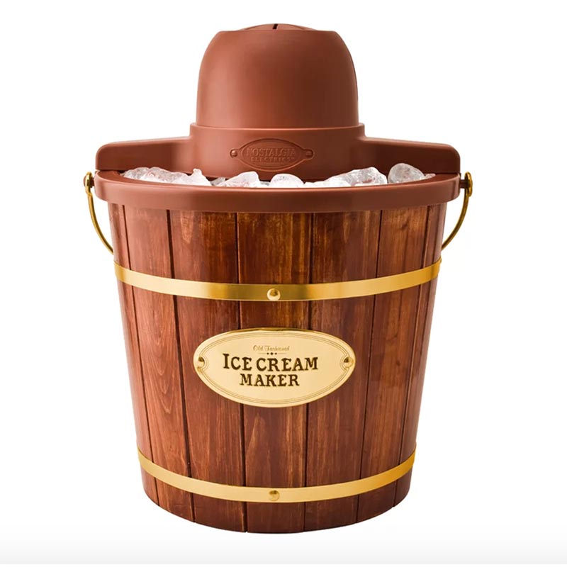 Nostalgia Electric Bucket Ice Cream Maker Nostalgia Electric Bucket Ice Cream Maker