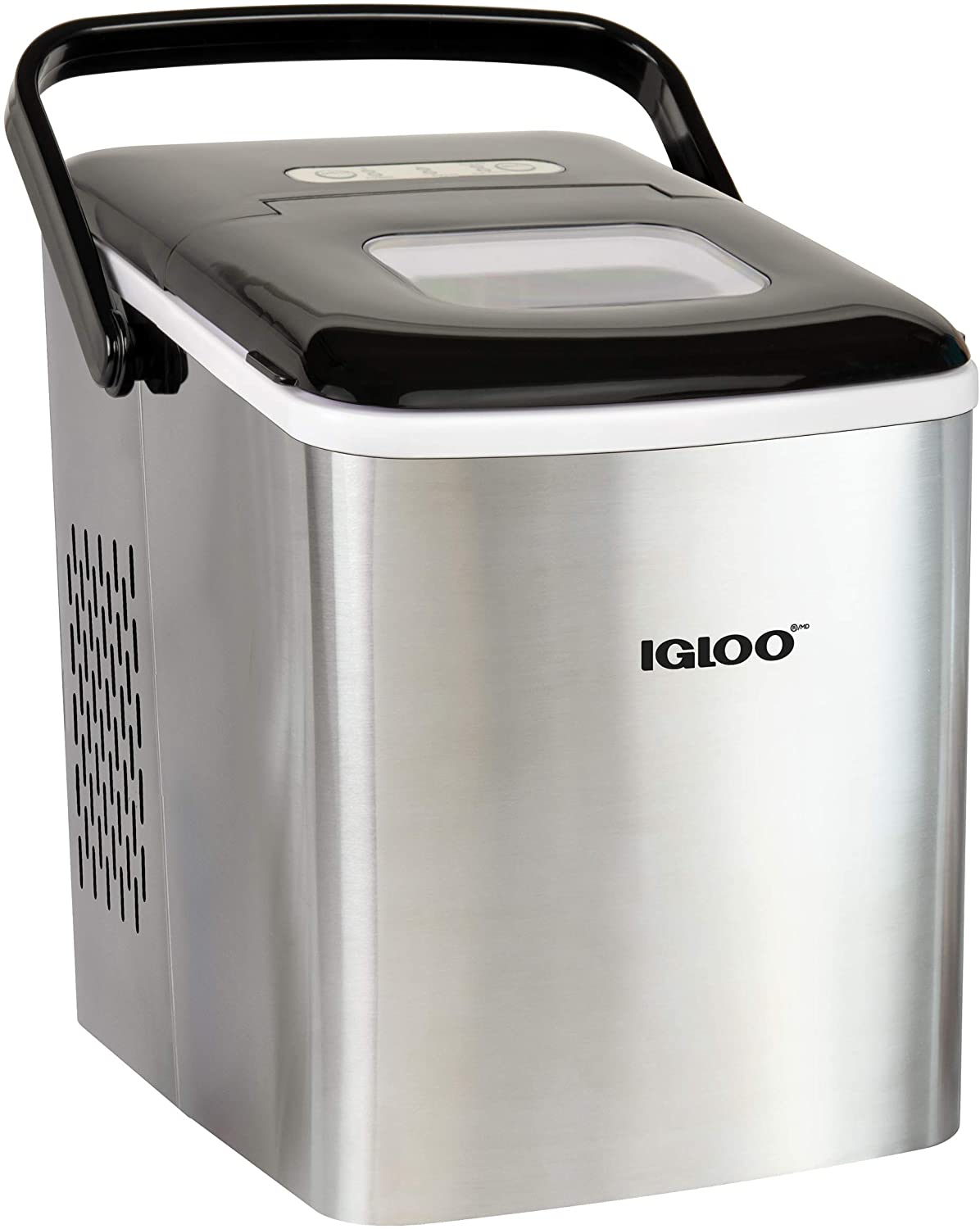 Igloo ICEB26HNSS Automatic Self-Cleaning Portable Electric Countertop Ice Maker