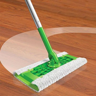 Swiffer Sweeper 2-in-1 Dry and Wet Multi-Surface Floor Cleaner Sweeping and Mopping Starter Kit