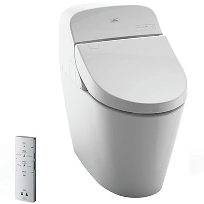 Toto Washlet Dual-Flush Elongated Bidet Toilet
