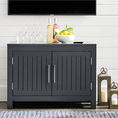 Pottery Barn Indio Metal Media Console Pottery Barn Indio Metal Media Console