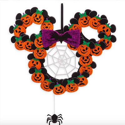 Minnie Mouse Pumpkin Halloween Wreath Minnie Mouse Pumpkin Halloween Wreath
