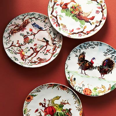 Inslee Fariss x Anthropologie Autumnal Bounty Side Plate