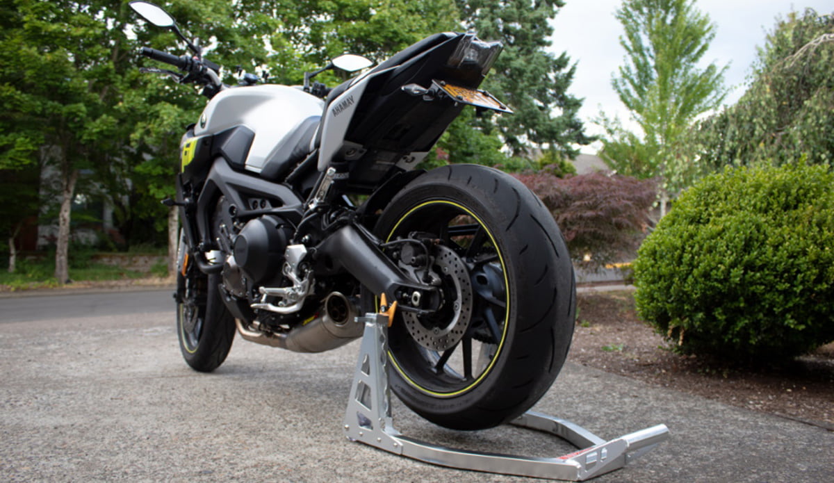 motorcycle stand