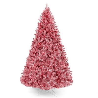 Best Choice Products Pink Tinsel Artificial Christmas Tree Best Choice Products Pink Tinsel Artificial Christmas Tree