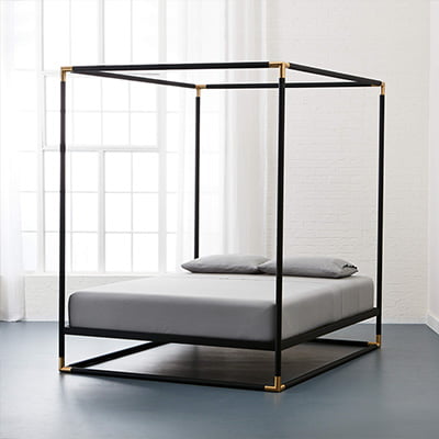 CB2 VUUE Canopy Bed Frame