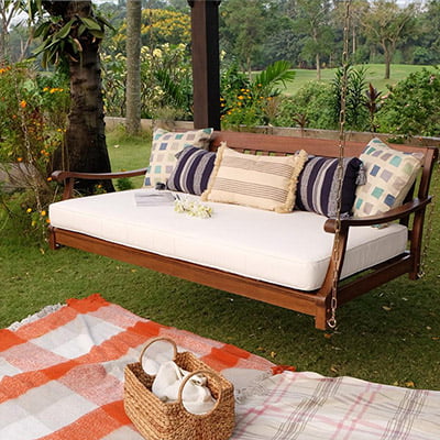 Cambridge Casual Wales Porch Swing Daybed