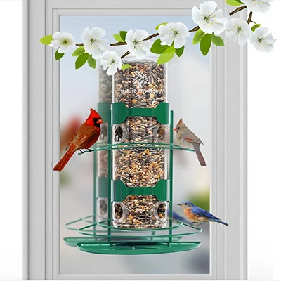 Nature Anywhere Squirrel-Lock Window Bird Feeder Nature Anywhere Squirrel-Lock Window Bird Feeder