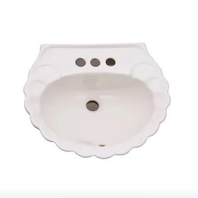 Barclay Bali Fluted Pedestal Sink