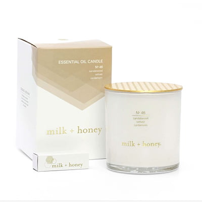 Milk + Honey Essential Oil Candle