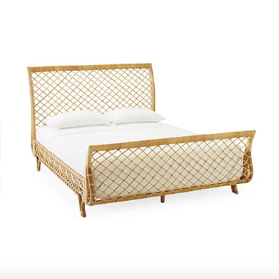 Serena & Lily Avalon Rattan Bed