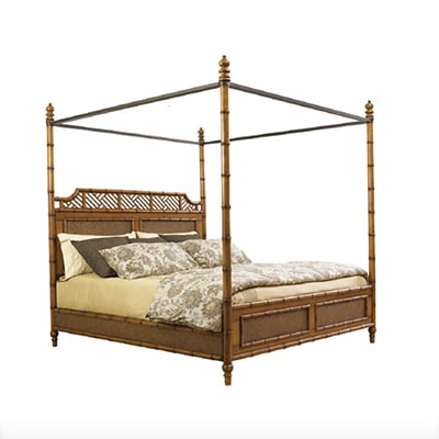 Tommy Bahama Home Island Estate Canopy Bed