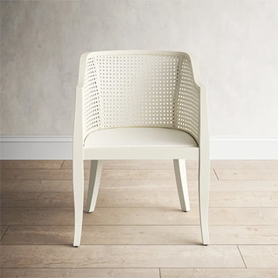 Birchlane Kervin Upholstered Cane Dining Chair