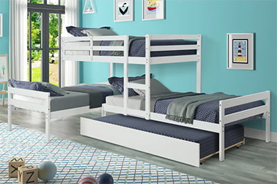 Harriet Bee Aydrianna Twin Platform Bed with Trundle