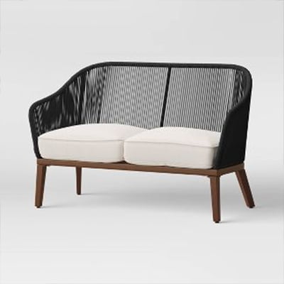 Project 66 Purcell Wood Patio Loveseat