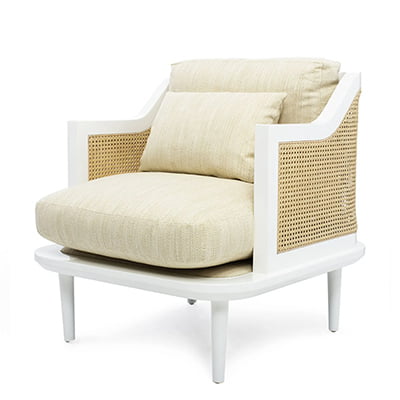 Innova Luxury Palisades Cane Accent Chair
