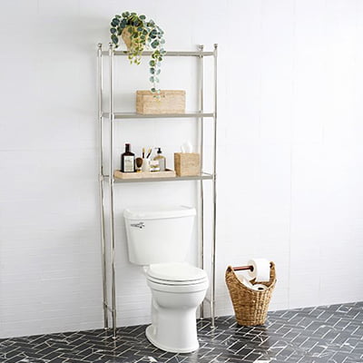 Pottery Barn Metal Over-the-Toilet Storage