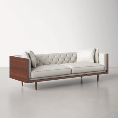AllModern Franklin Leather Sofa
