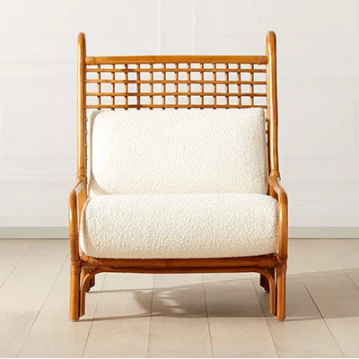 Mermelada Estudio x CB2 Ouen Rattan Accent Chair Mermelada Estudio x CB2 Ouen Rattan Accent Chair