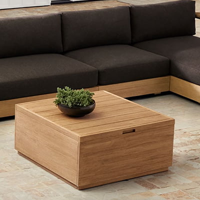 Volume Outdoor Storage Coffee Table