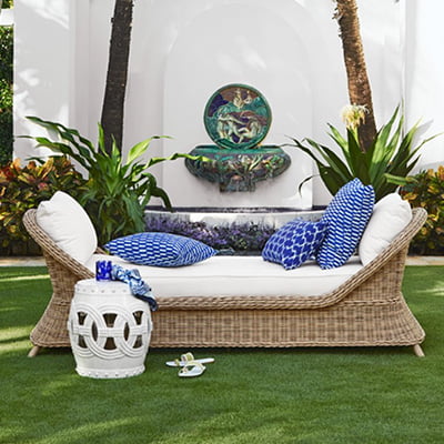 Williams Sonoma Manchester Outdoor Settee