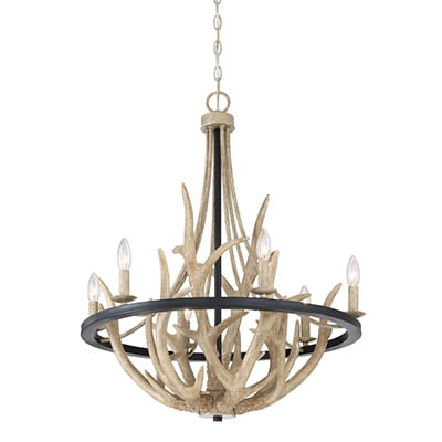 Foundstone Kolby Empire Chandelier with Antler Accents1