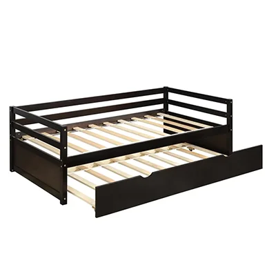 Harper & Bright Designs Twin-Size Daybed with Trundle Harper & Bright Designs Twin-Size Daybed with Trundle