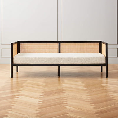 Mermelada Estudio X CB2 Boho Black Daybed Frame