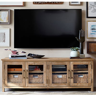 Parker 68 Reclaimed Wood Media Console1