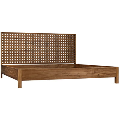 Noir Trading Inc. Quinnton Solid Wood Platform Bed