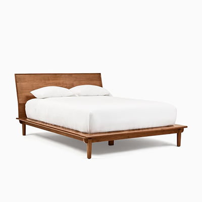 West Elm Keira Solid Wood Bed