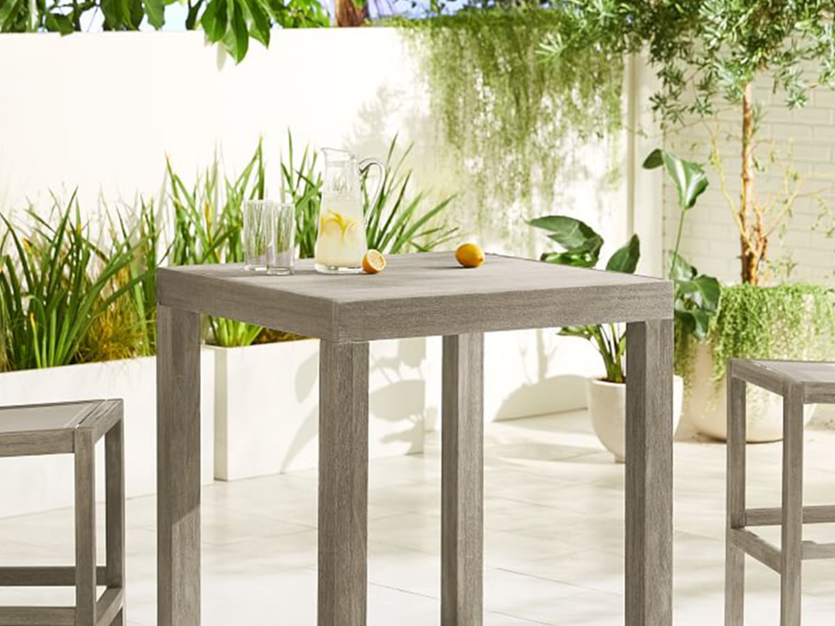 outdoor bar table