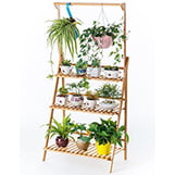 COPREE Bamboo 3-Tier Hanging Plant Stand thumbnail