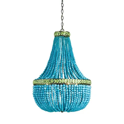 Currey & Company Hedy 3-Light Chandelier by Marjorie Skouras